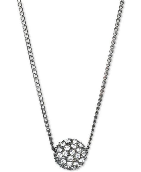 fireball pendant necklace givenchy|Givenchy Crystal Fireball Pendant Necklace 16 .